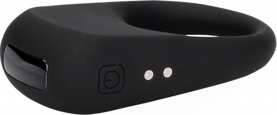 Shots - Loveline LOVE022BLK - Ring pénien vibrant - Noir Réglisse