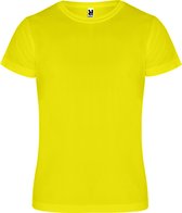 Pack 2 Chemise de sport unisexe jaune manches courtes marque Camimera Roly taille XL