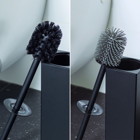 Brosse WC avec Socle Noir - LE PETIT FOURNISSEUR