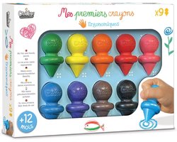 Mes Premiers Crayons - De 12 mois à 1 an - Crayons de couleur - Craies de cire