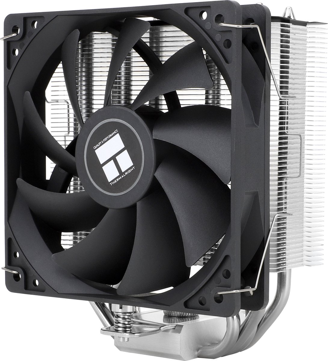 Thermalright Assassin X 120 Refined SE - Koeler - voor processor 66.17 CFM - 1550 omw/min. - 25.6 dBA - 4-pins PMW - voor Intel LGA: 1700 1200 115x - AMD AM5 AM4 - aluminium koper - zwart