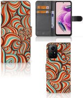 Telefoonhoesje Geschikt voor Xiaomi Redmi Note 12S Book Case Retro