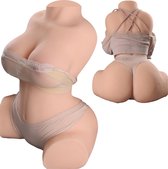 Quick Relief Tess™ - Poupée Sexuelle Réaliste - Gros Cul - Masturbateur - Vagin & Anus Réalistes - Sextoy pour Homme - 6 kg - 40cm
