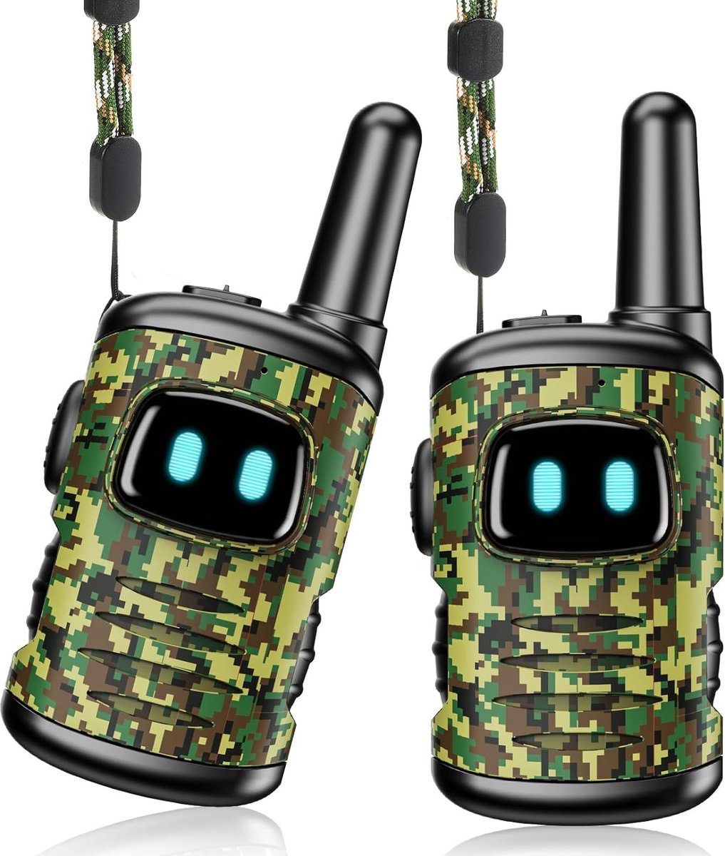 DiverseGoods Walkietalkie voor Kinderen - Avontuurlijk Speelgoed voor 3-8 Jarigen - Ideaal voor Buitenspellen, Verkenningen en Avonturen met Vrienden