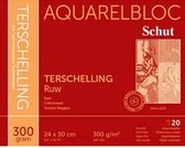Schut Terschelling Bloc aquarelle brut 300 grammes 24x30