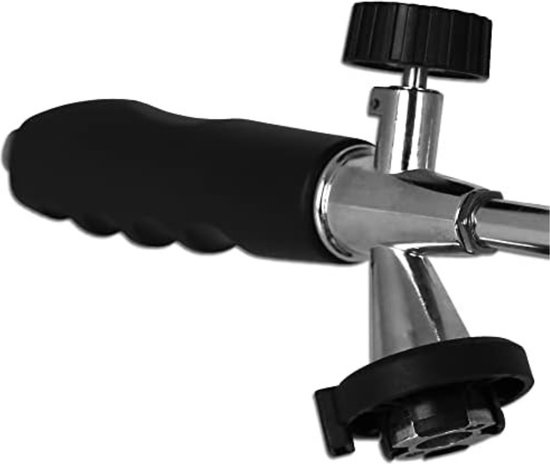 Onkruidbrander Set - Gasbrander Vlammenwerper - Onkruid Verwijderen - Inclusief 4 Gaspatronen - 80 cm Lengte - Zilver van Merkloos	 — afbeelding 4