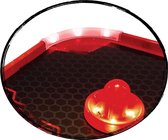 Table de Air hockey Fire & Ice - Table de jeu de Air Hockey avec effets lumineux LED - Air Hockey LED avec terrain de jeu ventilé, palets éclairés et compteur de points électronique - poids 18 kg, uni