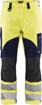 Blaklader Multinorm werkbroek Inherent 1588-1512 - High Vis Geel/Marineblauw - D112