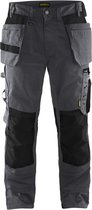 Blaklader Pantalon de travail avec poches à clous 1555-1860 - Grijs Medium / Zwart - D120