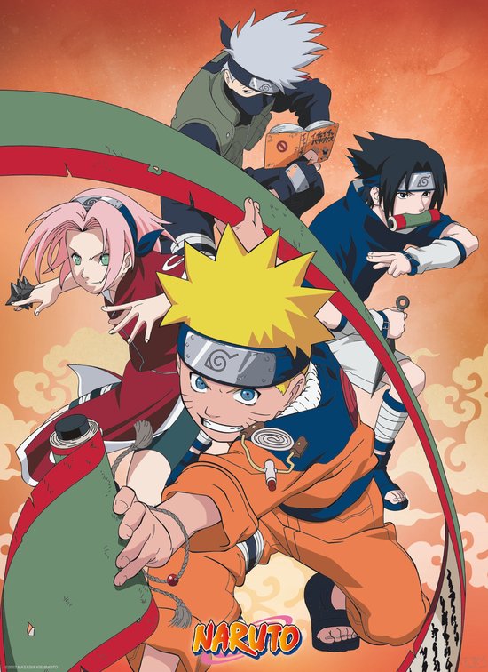 ABYstyle - NARUTO SHIPPUDEN - Group poster (91,5 x 61