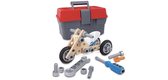 Constructie set - Bouw zelf een motor - Build 'n Drive Motorbike set - constructie speelgoed set - gereedschapskist - cadeau kind - Sintcadeau kind - Kerstcadeau kind
