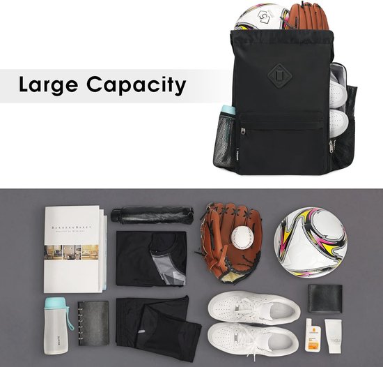 nike sporttas met schoenenvak