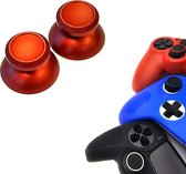 Gadgetpoint | Gaming Thumbgrips | Performance Antislip Thumbsticks | Joystick Cap Thumb Grips | Accessoires geschikt voor Playstation PS4 PS5 & Xbox & Nintendo Pro Controller | Glimmend - Rood | Vaderdag Cadeau
