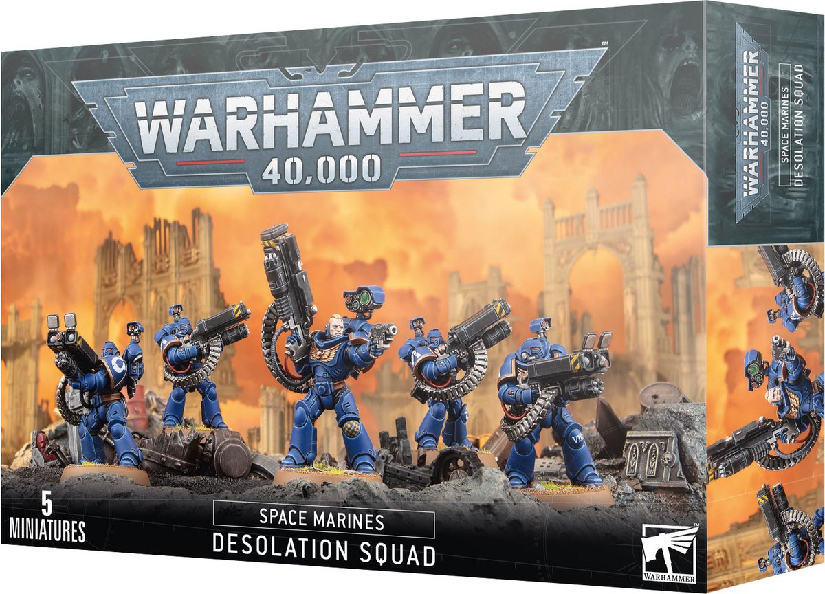 Space Marines Desolation Squad