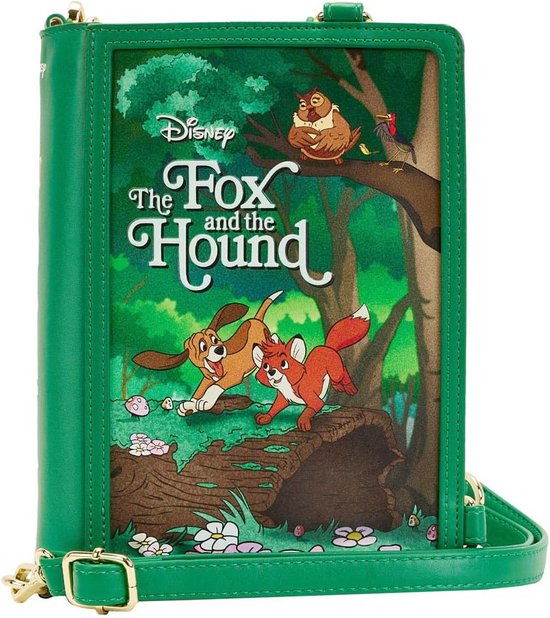 Disney Loungefly Crossbody Bag Fox and the Hound Book