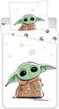 Star Wars Dekbedovertrek Baby Yoda - Eenpersoons - 140 x 200 cm - Katoen