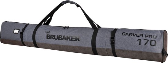 Pack Ski BRUBAKER CarverTec Pro : Housse à Skis 190cm + Sac à Chaussures