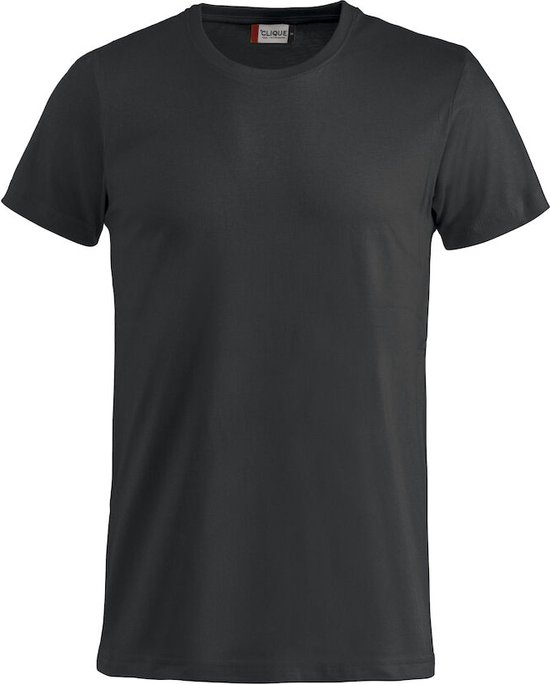Clique 2 Pack Basic Fashion-T Modieus T-shirt kleur Zwart maat 5XL