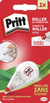 Pritt Mini Roller 4,2 mm Blistercard | Pritt Lijmstick & Plakmiddel | School & Kantoor Lijmstift | Makkelijk & Milieuvriendelijk te gebruiken Lijmstift.