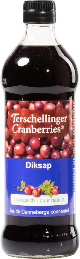 Foto: 6x terschellinger cranberry diksap eko 500 ml