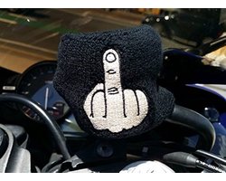 Middle Finger - Remvloeistof Reservoir Cover - Motor - Scooter - Brommer - Universeel – Cilinder