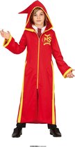 Guirca - Harry Potter Kostuum - Magical School Ms Student Kind Kostuum - Rood - 5 - 6 jaar - Carnavalskleding - Verkleedkleding