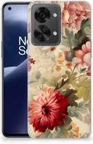 TPU Case geschikt voor OnePlus Nord 2T Bloemen