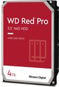Western Digital WD Red Pro - Interne Harde Schijf 3.5" - NAS - 4 TB