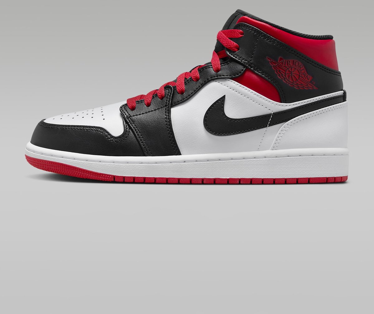 air jordan 1 mid gym red price