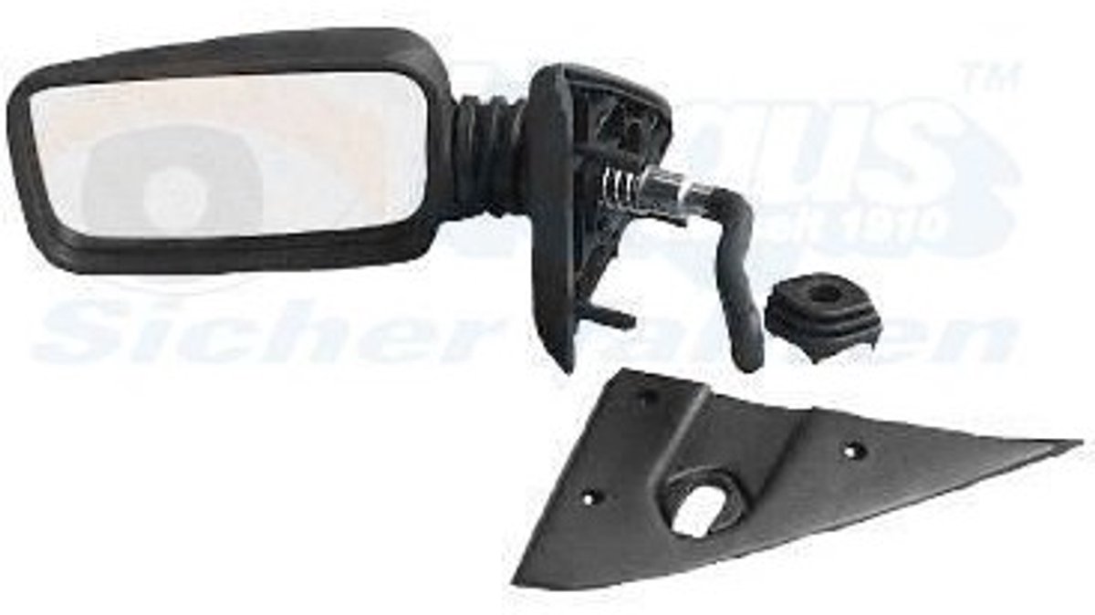 VanWezel 1708804 - Rétroviseur complet droit pour Fiat Panda jusque 2003