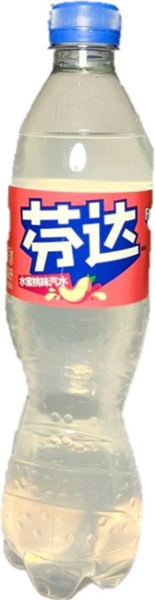 Fanta Peach Wit Fles (12x500ML) (China)