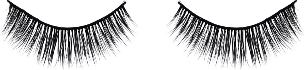 Goedkoopste Boozyshop ® Nep Wimpers Angela - Nepwimpers - Valse Wimpers - Fake Eyelashes - Lichtgewicht Lashes - Herbruikbaar - Vegan