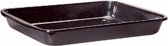 Riess braadslede / ovenschaal zwart 42x33x4.5 cm