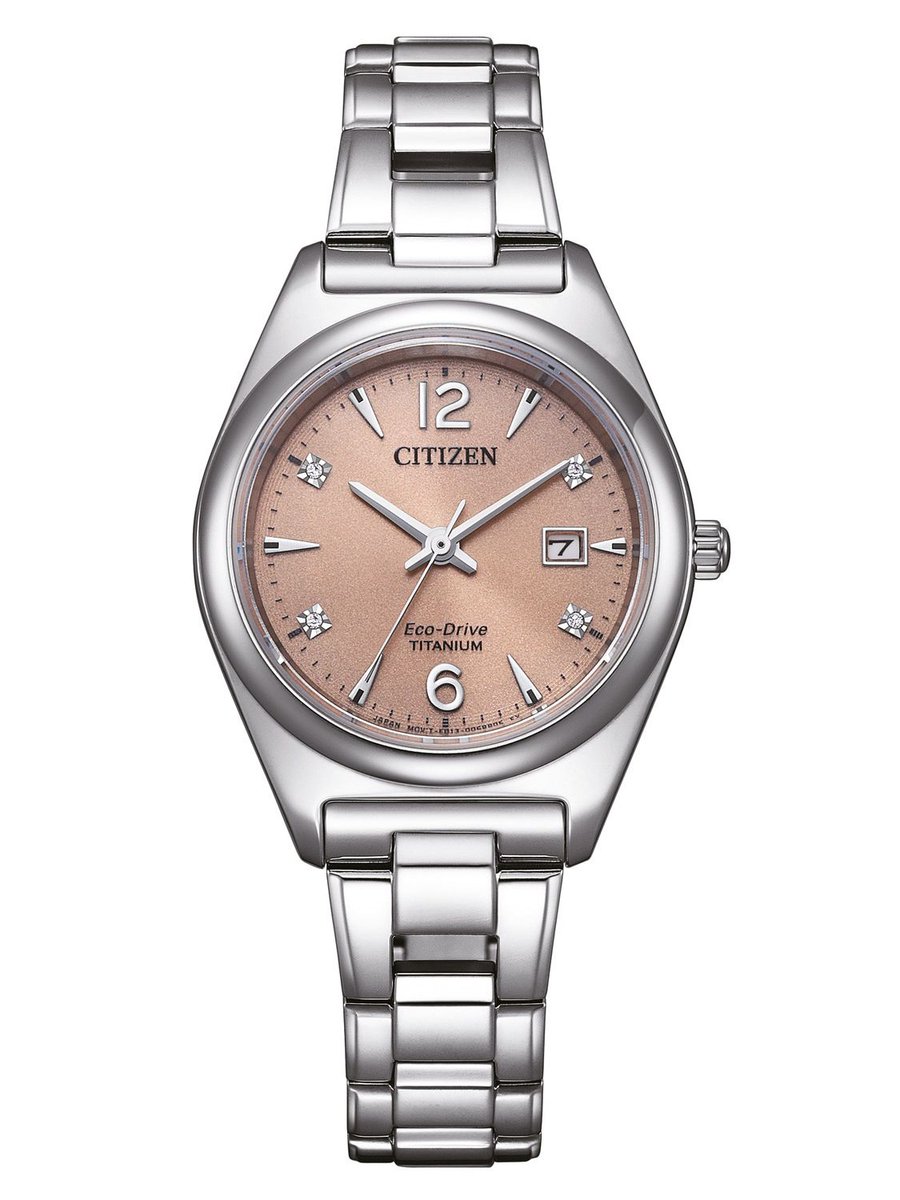 Citizen EW2601-81Z Horloge - Titanium - Zilverkleurig - Ø 29 mm