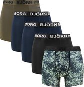Bol.com Bjorn Borg 5-Pack heren boxershort - Performance - Spots - M . aanbieding
