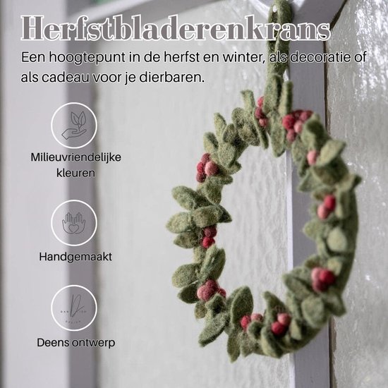Winterkrans | 40 cm Frosted Kunstmatige Kerstkrans Zilveren Bessen Dennenappels | Weerbestendige Vakantie Krans Outdoor Kerstkransen voor Deuren Geteawily