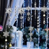 Acryl IJskristal IJsdruppel Hangers, Set van 10 Decoratieve Acryl IJskristal Hangers, Acryl Kerstboom met IJskristallen, Kerstboom Kristallen Sieraden, IJskristallen Kerstboomversiering