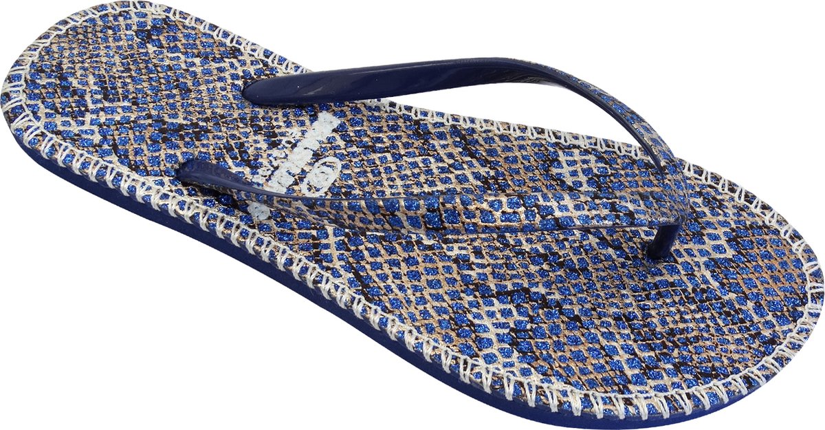Brasileras Slippers dames- Blauw- 35/36