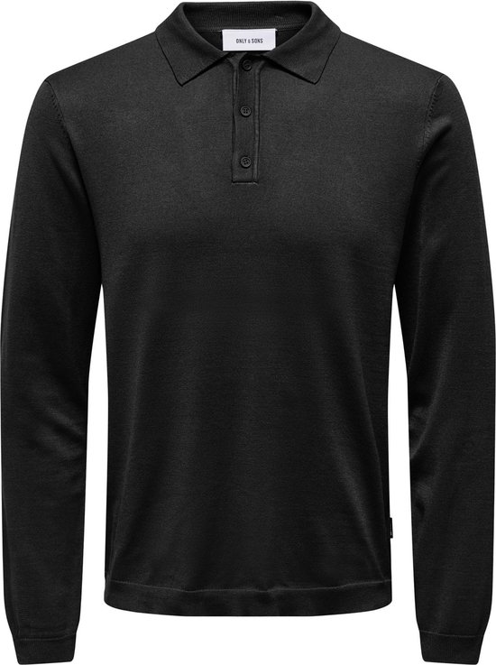 ONLY & SONS ONSWYLER LIFE REG 14 LS POLO KNIT NOOS Heren Trui - Maat S