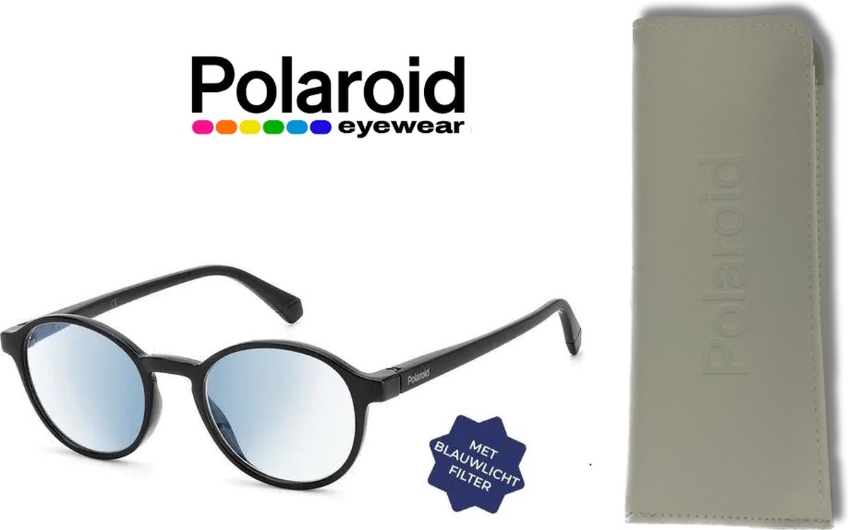 Leesbril Polaroid PLD0034-Zwart-+1.50