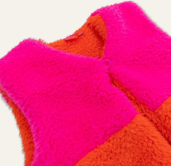 Cuzzy bodywarmer 31 Fake fur Pink: 74/9m