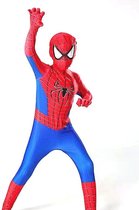 Superheldpak - Maat 98/104 - Spinnenjongen - Spin - Superheld verkleedpak - Spinnenheld - Carnaval - Jongen - 3/4 jaar