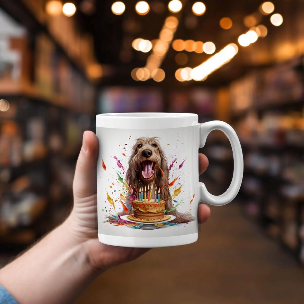 Beker cadeau voor haar of hem, kerst, verjaardag, honden liefhebber, zus, broer, vriendin, vriend, collega, moeder, vader, hond