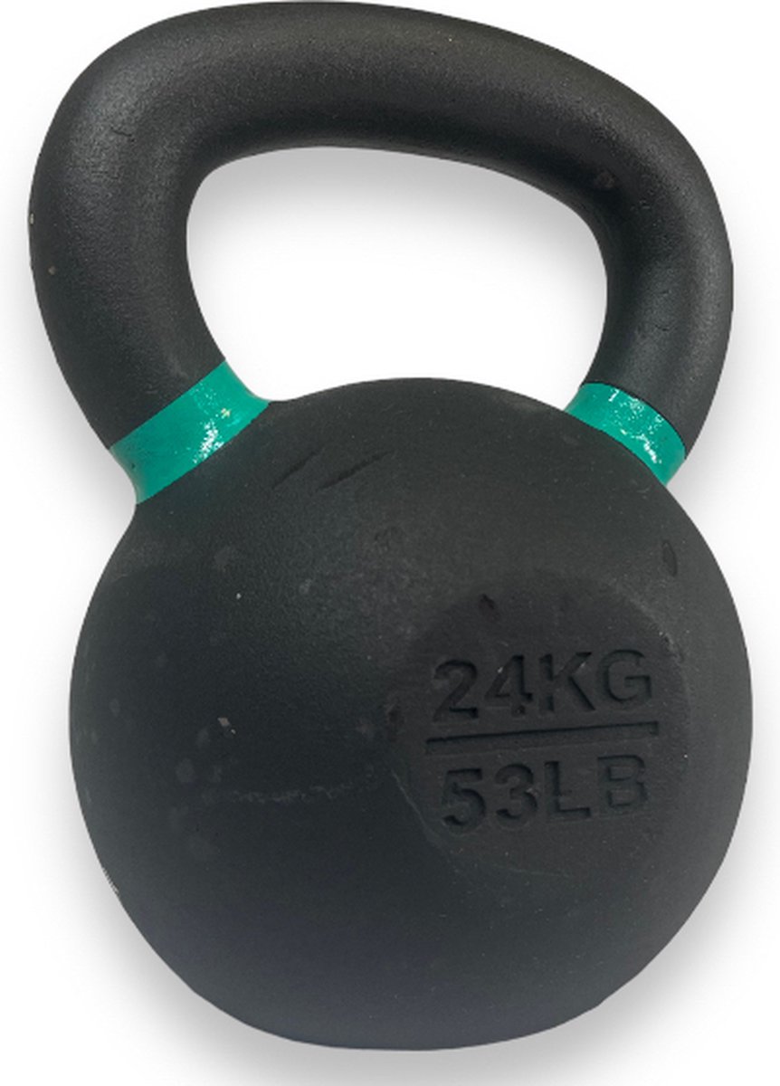 Padisport Kettlebell 24 Kg - Gietijzeren Kettlebell - Halters En Gewichten - Fitness Gewichten – foto 4