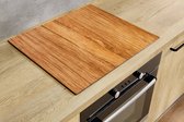 Protection induction - Bois de teck - 90x52 cm - Protection induction - Plaque de cuisson induction - Tapis induction - Antidérapant - Décoration Cuisine - Accessoires de vêtements pour bébé de Cuisine