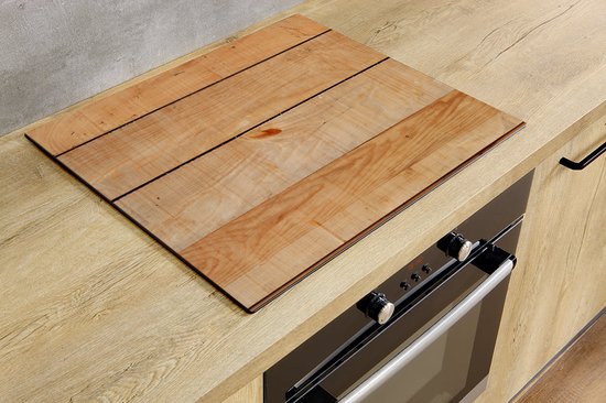 Inductiebeschermer - Losse Planken - 60x60 cm - Inductiebeschermer - Inductie Afdekplaat Kookplaat - Inductie Mat - Anti-Slip - Keuken Decoratie - Keuken Accessoires