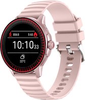 Royal Supplies KV-97 - Smartwatch - Smartwatch Dames & Heren- 2024-Belfunctie- Screenprotector- HD Touchscreen - Horloge - Stappenteller - Bloeddrukmeter - Saturatiemeter - IOS & Android - Roze