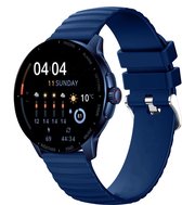 Royal Supplies KV-97 - Smartwatch - Smartwatch Dames & Heren- Screenprotector- 2024- Belfuntie- HD Touchscreen - Horloge - Stappenteller - Bloeddrukmeter - Saturatiemeter - IOS & Android - Blauw