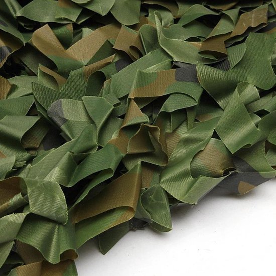 8x2 meter camouflage net groen — afbeelding 3