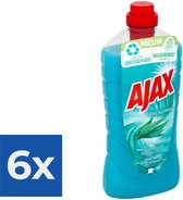 Ajax allesreiniger eucalyptus - Voordeelverpakking 6 stuks